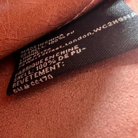 Anthropologie Nolan Convertible Wristlet Mauve Pink Crossbody Clutch Wallet Bag - Picture 12 of 12